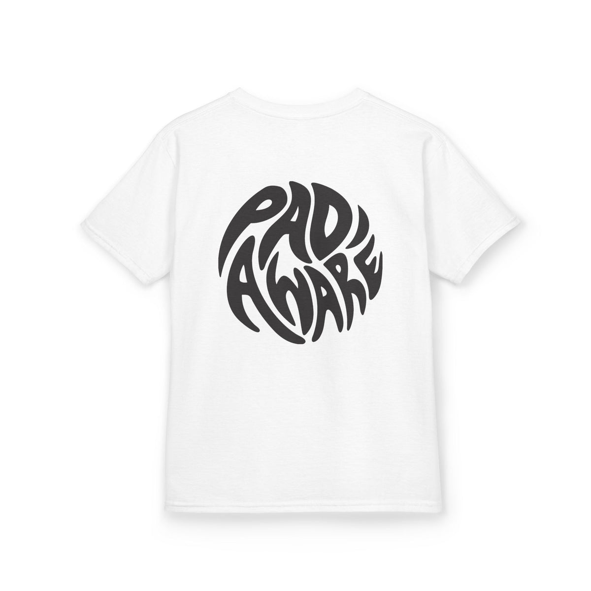 Kids T‑Shirt — 'Padi Aware' Retro Surf Logo Tee
