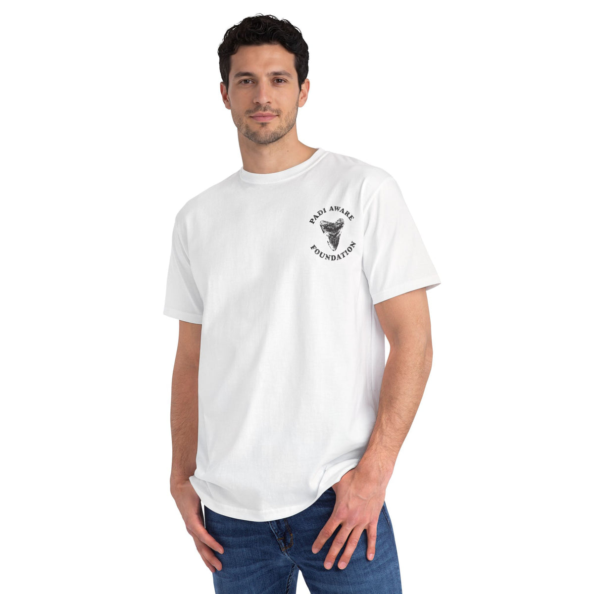 Organic Cotton PADI AWARE Foundation Shark Conservation T-Shirt