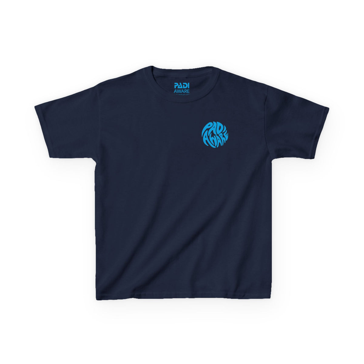 Kids T‑Shirt — 'Padi Aware' Retro Surf Logo Tee
