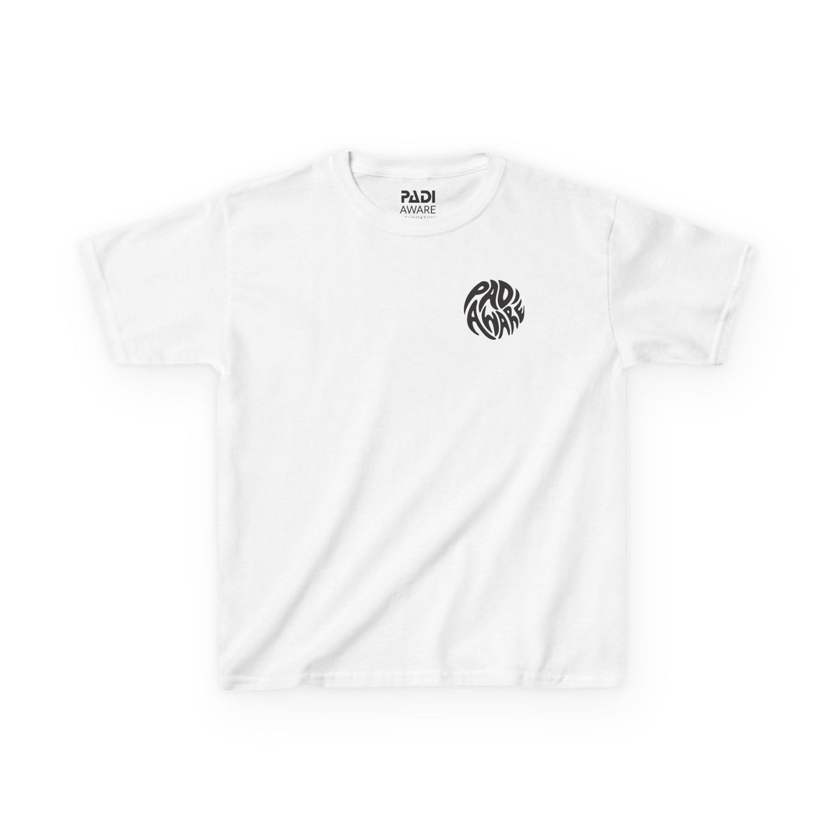 Kids T‑Shirt — 'Padi Aware' Retro Surf Logo Tee