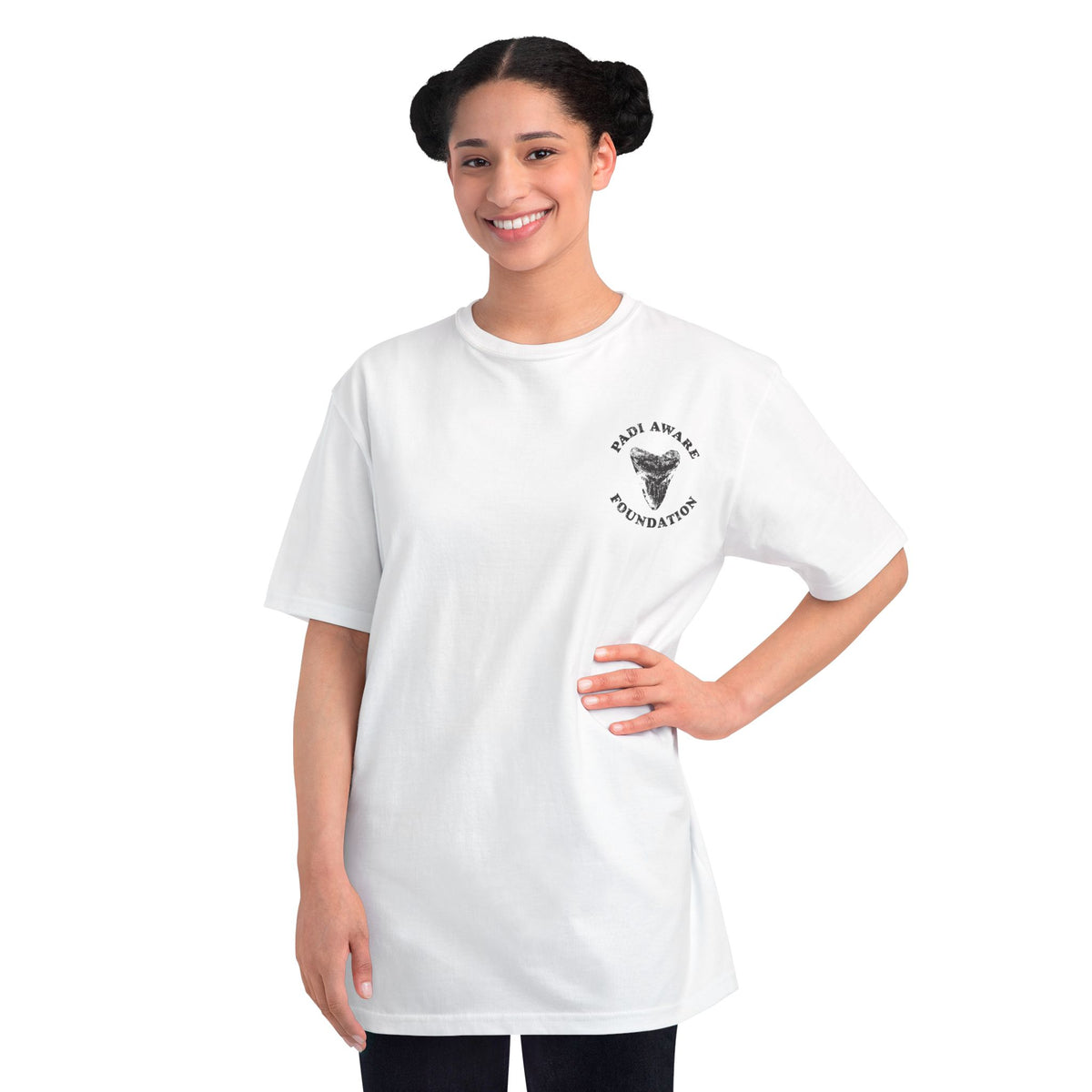 Organic Cotton PADI AWARE Foundation Shark Conservation T-Shirt